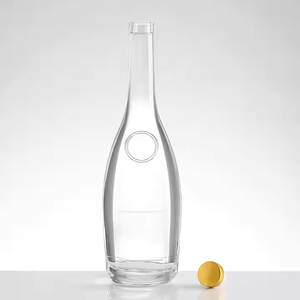 Bouteille de <span class=keywords><strong>vin</strong></span> <span class=keywords><strong>bourgogne</strong></span> en liège personnalisée Offre Spéciale de 200ml conception de gros ventre avec zone d'étiquette pour <span class=keywords><strong>vin</strong></span> rouge et champagne - Product Image 2