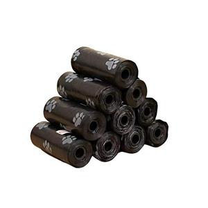 ถุงเก็บอุจจาระสุนัขแบบหนาพิเศษ ป้องกันการรั่วซึม ลายอุ้งเท้าน่ารัก ผลิตจากโพลีเอทิลีน ทนทาน เหมาะสำหรับการพาสุนัขเดินเล่นกลางแจ้ง - Product Image 1