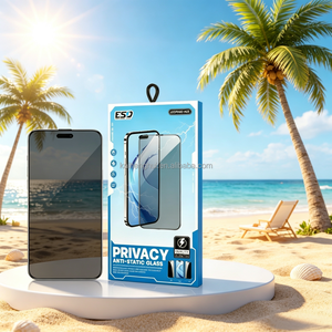 Protection d'écran de confidentialité de luxe, <span class=keywords><strong>anti</strong></span>-<span class=keywords><strong>espion</strong></span>, <span class=keywords><strong>anti</strong></span>-poussière, <span class=keywords><strong>verre</strong></span> <span class=keywords><strong>trempé</strong></span> pour Torque G04 Urbano V04 Qua Phone Qx ONE S6 ONE <span class=keywords><strong>S9</strong></span> ONE S10 - Product Image 1