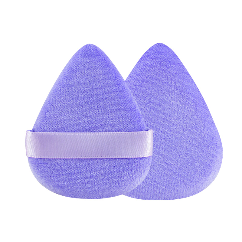 Blue-Waterdrop Powder Puff