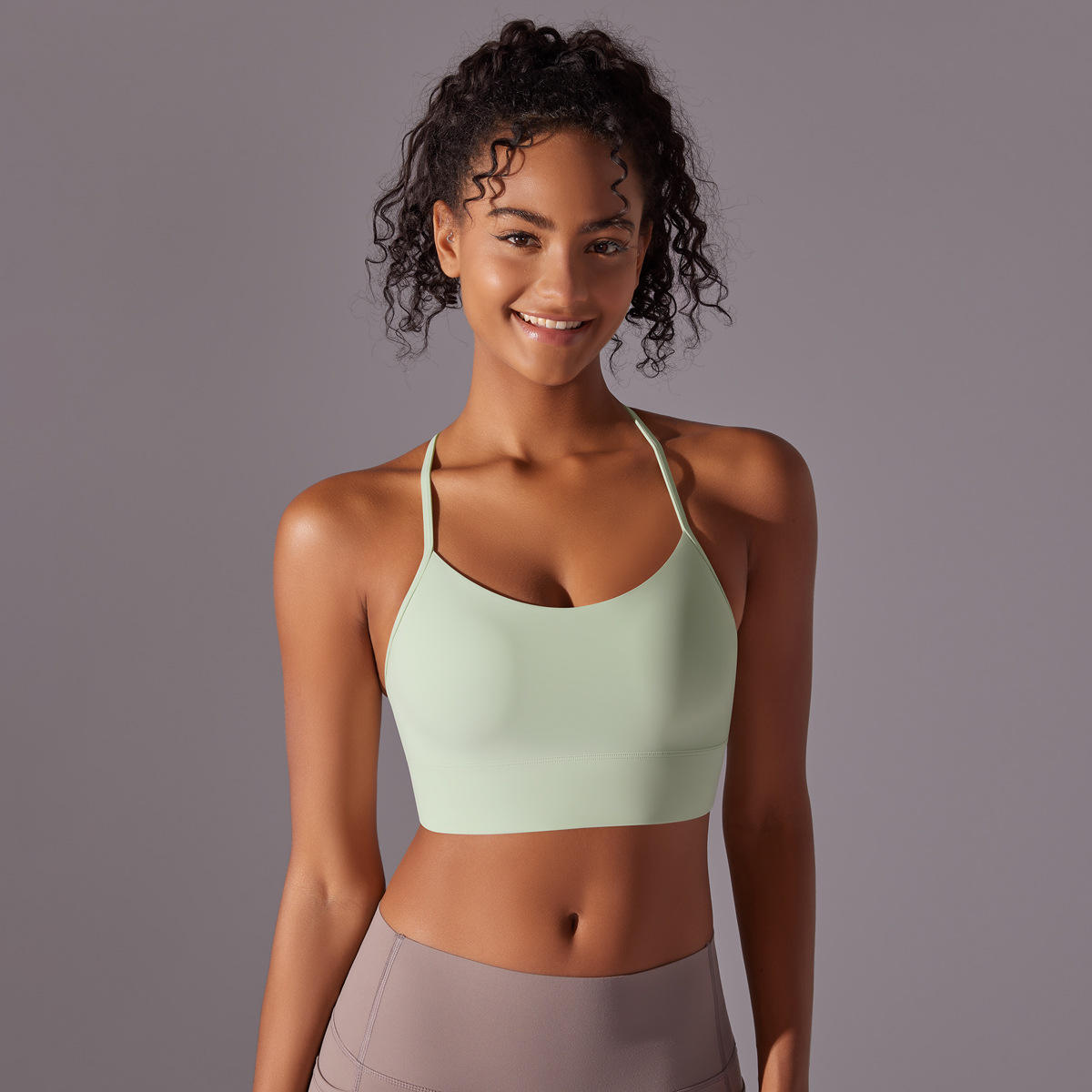 Light green bra