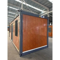 Maison conteneur pliable de type Z de 20 pieds, économique et peu encombrante, pour une logement temporaire
