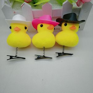 Số Lượng Lớn 2024 Mới Đáng Yêu Vui Tóc Phụ Kiện Kawaii Ít Màu Vàng Chick Tóc Clip Mùa Xuân Trẻ Em Cô Gái Sprout Vịt Sang Trọng Kẹp Tóc - Product Image 6