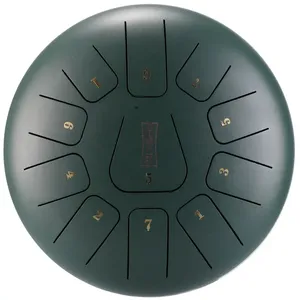 WITWEET XKG 8'' <span class=keywords><strong>Mini</strong></span> Handpan en acier, durable et mignon, petit tambour à langue de Guangdong pour CELLO - Product Image 1