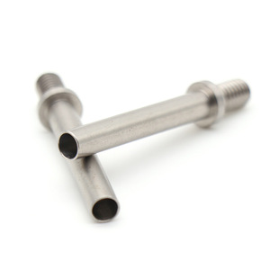 Husillo de acero inoxidable 8x80 mm mecanizado en torno CNC para aplicaciones de precisión - Product Image 4