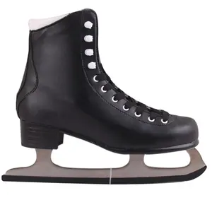 All'ingrosso pattinaggio su pista di pattinaggio classico nero figura <span class=keywords><strong>pattini</strong></span> da <span class=keywords><strong>ghiaccio</strong></span> scarpe per donna, <span class=keywords><strong>uomo</strong></span> - Product Image 1