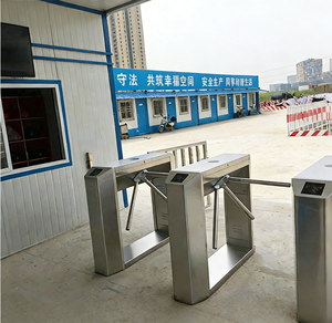 Коммерческий вертикальный турникет-трипод для помещений, узкий профиль, система контроля доступа и безопасности для входных групп - Product Image 2