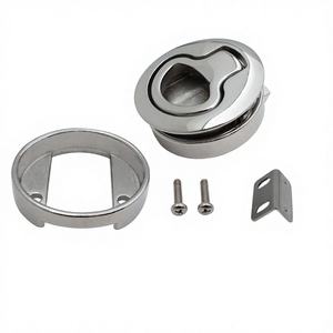 ตัวล็อคพื้นทรงกลมสแตนเลส 316 พร้อมห่วงดึงบนพื้น สำหรับเรือยอชท์และอุปกรณ์ทางทะเล ด้ามจับทรงกลมสำหรับสมอเรือ - Product Image 3