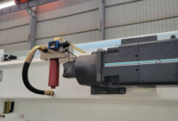 Presse plieuse hydraulique CNC entièrement automatique WC67K 400T, machine de pliage de tôles électro-hydraulique servo pour l'acier inoxydable et l'aluminium