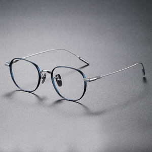 Montura <span class=keywords><strong>de</strong></span> <span class=keywords><strong>Gafas</strong></span> <span class=keywords><strong>de</strong></span> Diseño 80801, <span class=keywords><strong>Monturas</strong></span> Ópticas <span class=keywords><strong>de</strong></span> Titanio Puro con Lentes AC con Patrón Impreso, <span class=keywords><strong>Gafas</strong></span> Ysk para Hombre - Product Image 3
