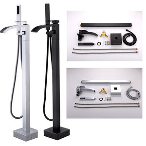 Dusch set Bad armaturen Messing Kits Boden stehende Badewanne Wasserhahn - Product Image 1