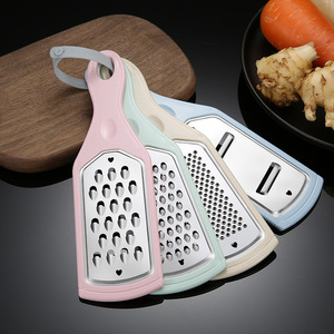 Râpe à légumes en acier inoxydable 4 pièces pour la préparation des aliments en cuisine - Product Image 5