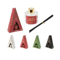 Coffret cadeau de parfums avec 100 ml de bâtonnets assortis en verre, sans parabènes et sans alcool