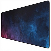 Tapis de souris de jeu rectangulaire XXL personnalisé Tigerwings, grand format, avec bords cousus, tapis de bureau imperméable, dessin animé couleur intégrale