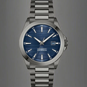 Montre mécanique de luxe pour homme 42 mm en acier inoxydable 316L, mouvement automatique 8215, étanche 5 ATM, bracelet en silicone - Product Image 3