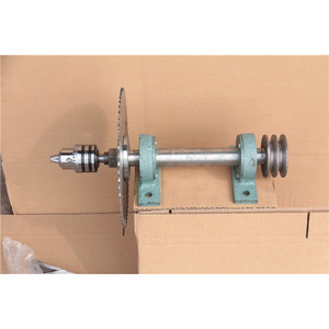 Boîtier d'axe en acier pour scie circulaire Thk, 355 mm, pour modification de scie de table, modèle 206 - Product Image 1