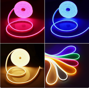 ไฟนีออน LED สีแดงแบบยืดหยุ่น 12V 5 เมตร IP65 กันน้ำ หลอดซิลิโคน สำหรับป้ายทางออกฉุกเฉิน ตกแต่งหน้าร้าน - Product Image 4