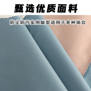 <b>Kitchen</b> <b>Apron</b> White Green Pocket Oil Resistant For Home Cooking Daily Use - Product Image 4