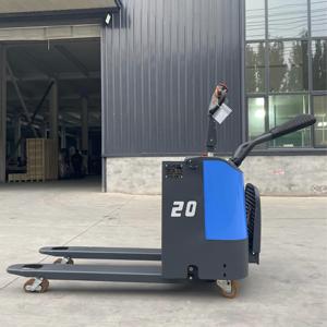 Zhongli Forklift listrik 2 Ton kapasitas beban ritel alat tulis mengemudi hidrolik pengangkat penumpuk palet bongkar muat - Product Image 3