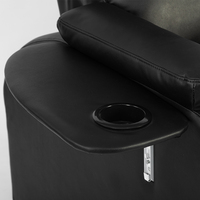 Fauteuil de massage pour pédicure moderne et luxueux en métal, spa pour les pieds, salon de beauté, fauteuil inclinable pour manucure