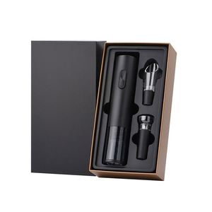 Set de Regalo de Sacacorchos Eléctrico Automático Personalizado con Caja - Product Image 1