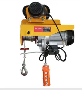 JUREN building lifting hoist 100kg 200kg 300kg 400kg 250kg 500kg 300kg 600kg 800kg 1000kg 1200kg wire rope small electric hoist