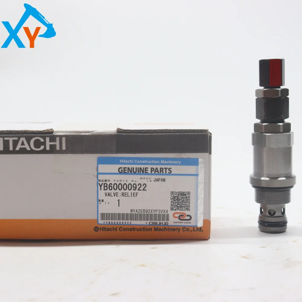 Original Excavator Main Control Valve Parts Relief Valve