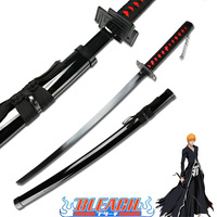 Katana en bois Kurosaki Ichigo, épée de cosplay anime, arme de Bleach
