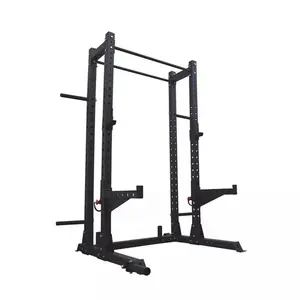 KKFIT Custom Gym equipment name Multi Function Fitness Half Power Rack/hand rack in gym