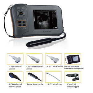 Scanner à ultrasons de poche Farmscan L60 portable bon marché pour bovins équins moutons porcs Ecografo vétérinaire - Product Image 2