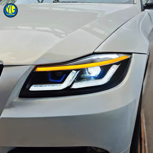 ไฟหน้า YU GUANG สำหรับ BMW ซีรีส์ 3 <span class=keywords><strong>E90</strong></span> ปี 2005 2009 2012 อุปกรณ์ตกแต่งรถยนต์ ไฟหน้าอัพเกรด <span class=keywords><strong>E90</strong></span> ไฟหน้ารถยนต์ด้านหน้า ไฟ DRL สีเหลือง - Product Image 4