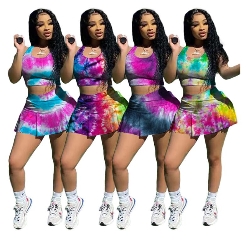 Женский летний спортивный костюм для тренировок, йоги, спортзала, бега, женский спортивный костюм для езды на велосипеде, Женский комплект из 2 предметов, короткий комплект из двух предметов, 2021