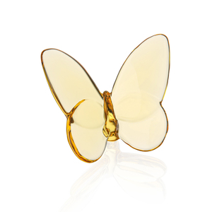 Figurine de papillon en cristal sculpté de haute qualité, transparente/rose, modèle de papillon volant à faire soi-même, base animale, cadeaux - Product Image 1