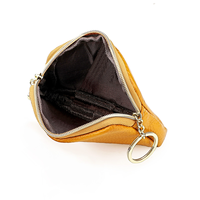 Portefeuille court pour femme en cuir de vachette de qualité supérieure Mount Yanzhi, avec fermeture éclair, porte-clés, en cuir véritable, anti-RFID, multifonctionnel et tendance, directement de l'usine