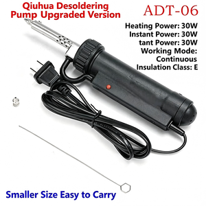 ปั๊มดูดตะกั่วไฟฟ้า ADT-03 06 ปลายเข็มยาว 245 มม. สำหรับเครื่องมือซ่อมอิเล็กทรอนิกส์ - Product Image 4
