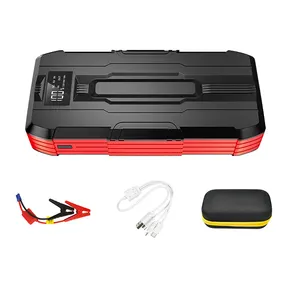 卸売屋外非常用電動工具ポータブル20000mah 12v 1a車ジャンプスターターインテリジェントデジタルディスプレイ付き