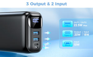 OEMロゴ50000mAhパワーバンク大容量パワーバンクポータブル50000mAhパワーバンク超容量充電器50000mAh - Product Image 5