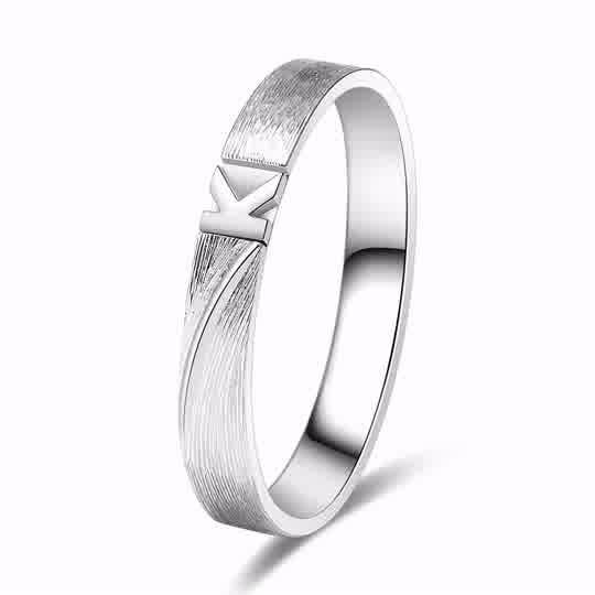 18K White Gold