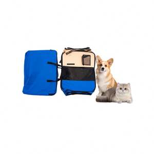 Tente pour chien pliable en tissu Oxford pour l'intérieur et l'extérieur, clôture respirante en maille douce pour animaux de compagnie, parc octogonal portable et lavable pour animaux de compagnie - Product Image 3