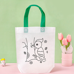 Meilleur prix sac écologique non tissé de haute qualité recyclable sac fourre-tout d'épicerie imprimé avec logo personnalisé sac non tissé - Product Image 4