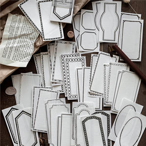 40 feuilles par paquet, série Scenic Chromatography, <span class=keywords><strong>livre</strong></span> d'autocollants vintage pour journalisation - Product Image 1