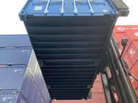Conteneur maritime ISO de 20 pieds, conteneur de stockage sécurisé et verrouillable en acier pour l'expédition mondiale