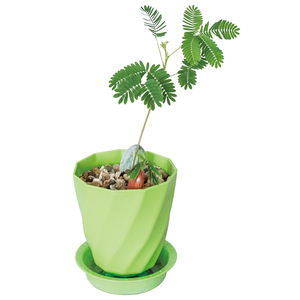 Vase de fleurs en plastique, pot de plantes pour le jardinage - Product Image 3