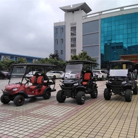 Voiturette de golf électrique 4 places Borcart Factory OEM personnalisée, à conduite fluide, pour parcours de golf, complexe hôtelier, parc et tourisme