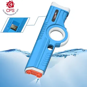 الأكثر مبيعًا أقوى مسدس مياه كهربائي Updat مع شاشة عرض مسدس بخ مائي مسدس لعبة أوتوماتيكي بالشفط التلقائي