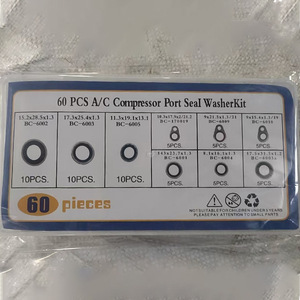 Kit de joints d'étanchéité pour compresseur de climatisation Smooth Sailing, 60 pièces, pour joints du système moteur des voitures Buick - Product Image 1