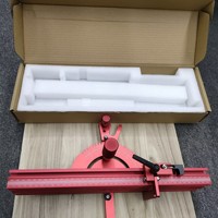 Règle d'angle avec guide de positionnement pour scie à table, défonceuse, outils de travail du bois et de bricolage