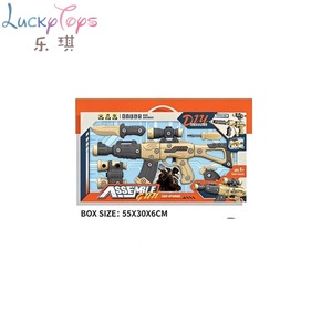 Kit <span class=keywords><strong>di</strong></span> Montaggio Fai-da-Te per Pistola Elettrica Giocattolo con Luci e Suoni, Gioco all'Aperto per Bambini, Pistole Giocattolo in Plastica a Batteria per Ragazzi - Product Image 6