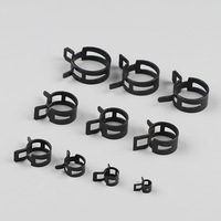 Collier de serrage en acier pour tuyau de carburant/huile/eau, système de mesure métrique, support personnalisé OEM, collier de serrage pour tuyau