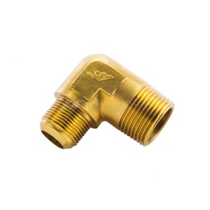 ข้อต่อท่อทองเหลือง 1/8'' * 3/8'' YBSC3 แบบตัวผู้ JIC 45 องศา ° ข้อต่อข้อศอกแบบเฟลร์ ข้อต่อเกลียว BSPT อุปกรณ์ฮาร์ดแวร์ทางทะเลสำหรับเรือยอชท์ - Product Image 1